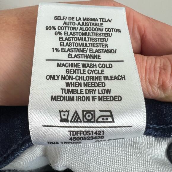 NWT Hudson Jeans Nico Mid Rise Super Skinny Ankle Jeans sz 25 Fossil Dark Blue - Picture 6 of 14